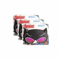 Sunstaches Black Panther Lil' Characters Sun-Staches