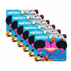 Sunstaches Minnie Mouse Pink Bow Clear Lil' Characters Sun-Staches