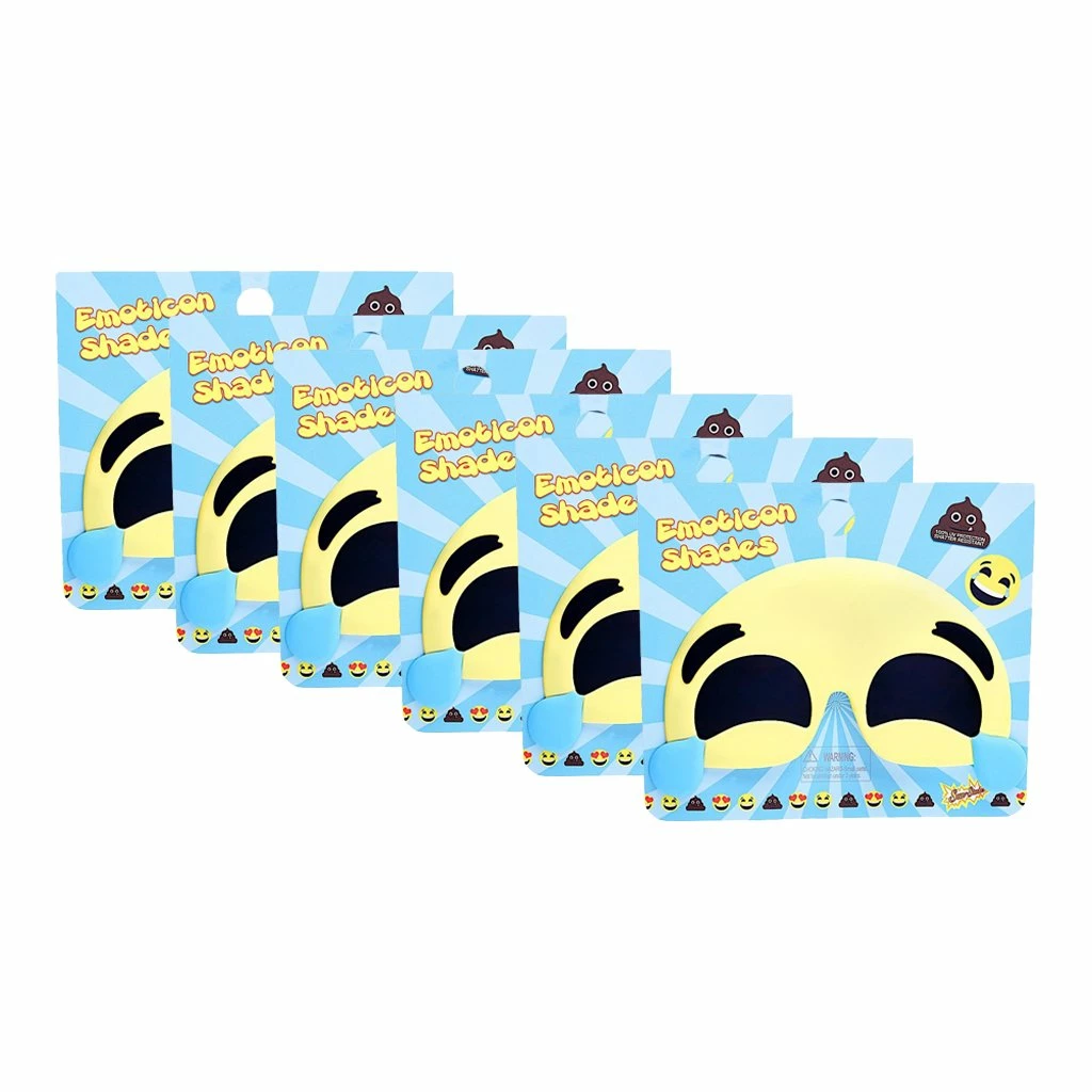 Sunstaches Boys Emoji Tears Lil' Characters Sun-Staches®