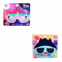 Sunstaches Best Selling Trolls Poppy & Branch Lil' Characters Duo Pack!