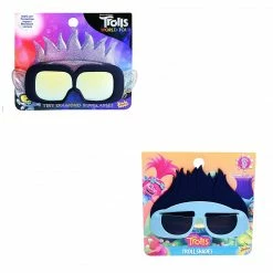Sunstaches Trolls Guy Diamond & Branch Lil' Characters Duo Pack!