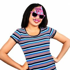 Sunstaches Adult Birthday Girl Sunglasses With Mustache | Sun-Staches