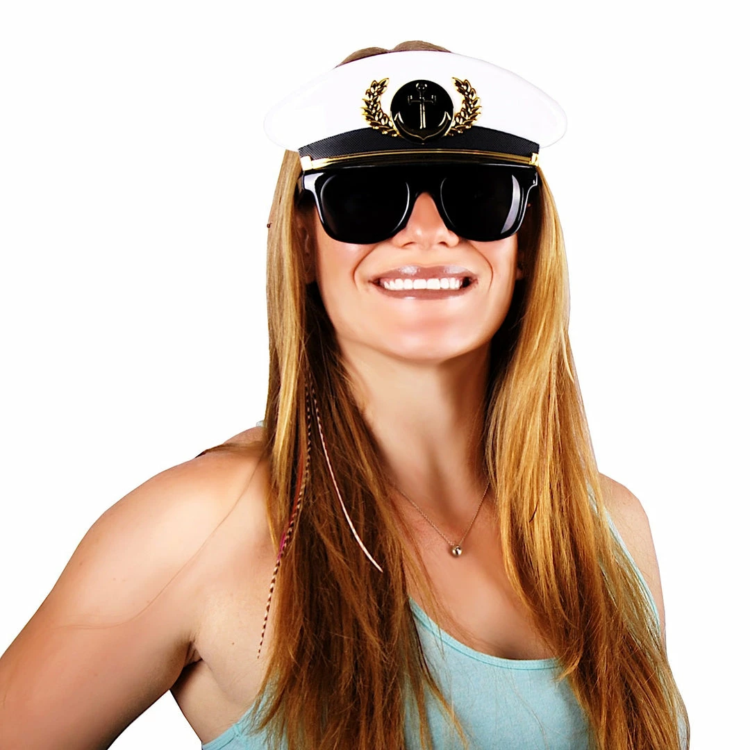 Sunstaches Adult Captain Sunglasses | Sun-Staches