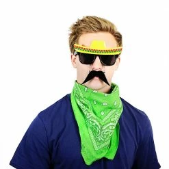 Sunstaches Mexican Fiesta Sunglasses With Mustache | Sun-Staches Adult