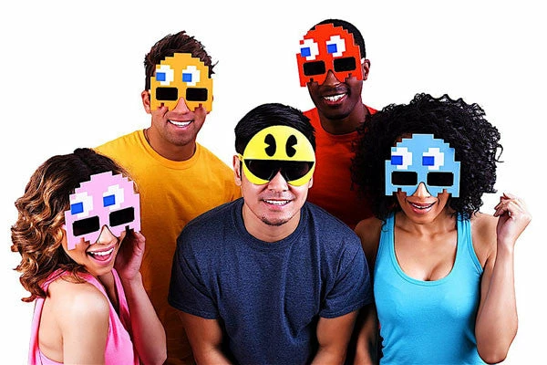 Sunstaches Orange Ghost "Clyde" Sun-Staches® Adult