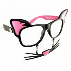 Sunstaches Adult Kitty Cat Glasses With Whiskers | Sun-Staches