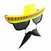 Sunstaches Mexican Fiesta Sunglasses With Mustache | Sun-Staches Adult