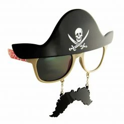 Sunstaches Pirate Sunglasses With Mustache | Sun-Staches