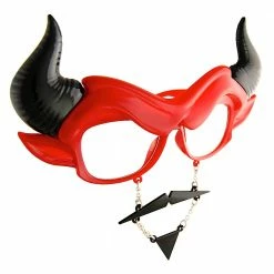 Sunstaches Devil Horns Clear Lens Sun-Staches