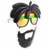 Sunstaches Rasta Sunglasses With Beard | Sun-Staches Adult