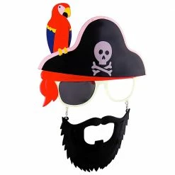 Sunstaches Pirate Captain Sunglasses With Beard | Sun-Staches