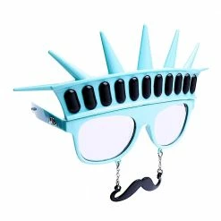 Sunstaches Statue Of Liberty Sunglasses With Mustache | Sun-Staches