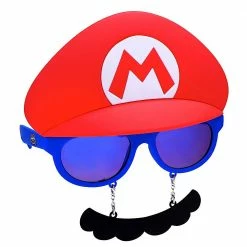 Sunstaches Adult Mario: Super Mario Sun-Staches®