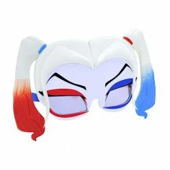 Sunstaches Harley Quinn Pigtails Sun-Staches® Adult
