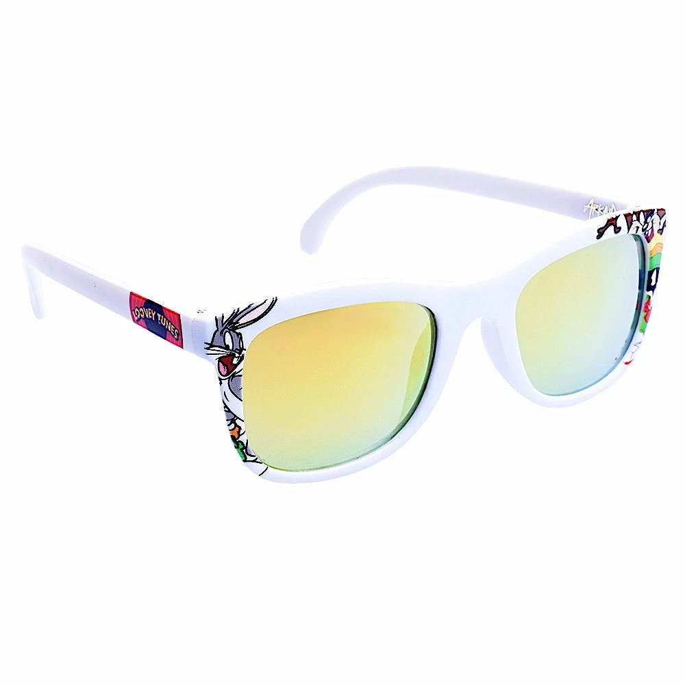 Sunstaches Looney Tunes Kids White Arkaid Sunglasses