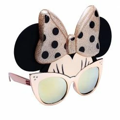 Sunstaches Minnie Mouse Rose Gold Bow Sun-Staches®