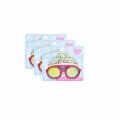 Sunstaches Best Selling Pink Crown Lil' Characters Sun-Staches®