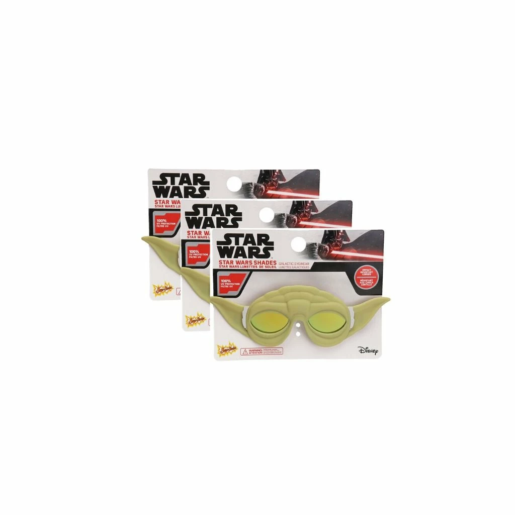 Sunstaches Best Selling Star Wars Baby Yoda Lil' Characters Sun-Staches