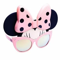 Sunstaches Adult Minnie Mouse Pink Bow Sun-Staches®