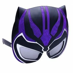 Sunstaches Avengers Purple Black Panther Sun-Staches