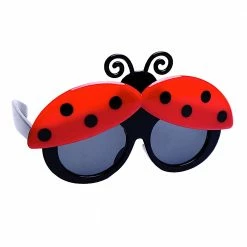 Sunstaches Girls Ladybug Lil' Characters Sun-Staches®