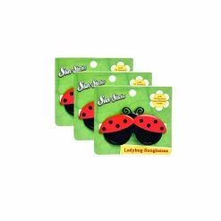 Sunstaches Girls Ladybug Lil' Characters Sun-Staches®