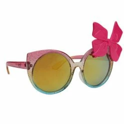Sunstaches Pink Bow Kids Arkaid Sunglasses