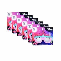 Sunstaches Best Selling Lil' Characters Poppy Trolls Sunglasses | Sun-Staches