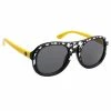 Sunstaches Pikachu Black And White Aviator Arkaid Sunglasses