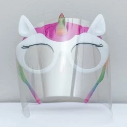 Sunstaches Lil' Characters Unicorn Kids Reusable Face Shield Best Selling