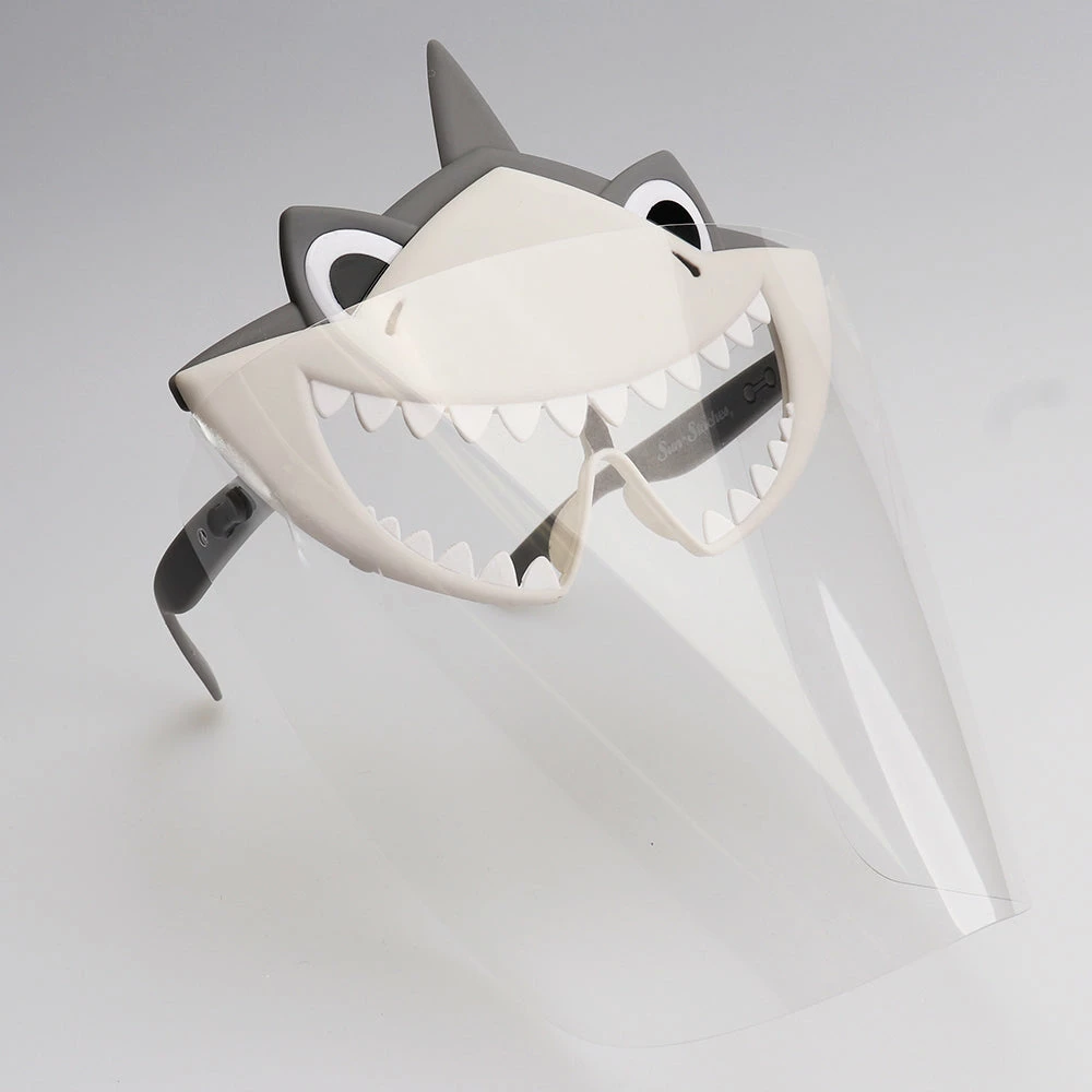 Sunstaches Best Selling Lil' Characters Shark Face Shield