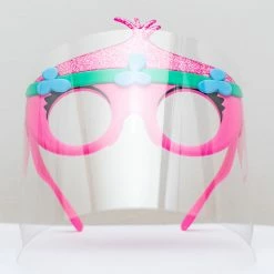 Sunstaches Trolls Poppy Face Shield