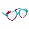 Sunstaches Disney Princess Heart Frame With Crown Blue Light Blocking Glasses Best Selling