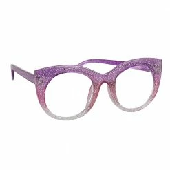 Sunstaches Best Selling Kids Purple Pink Gradient Cateye Blue Light Blocking Glasses