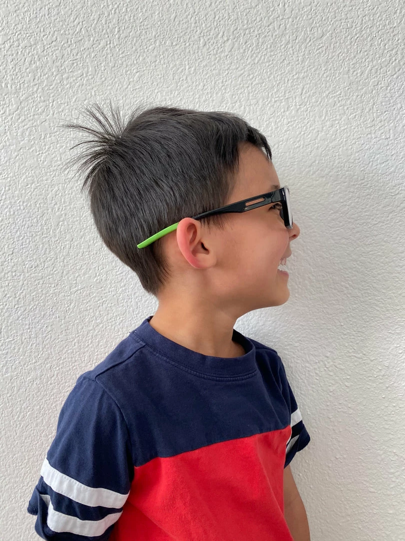 Sunstaches Best Selling Kids Blue Light Blocking Glasses Black And Green