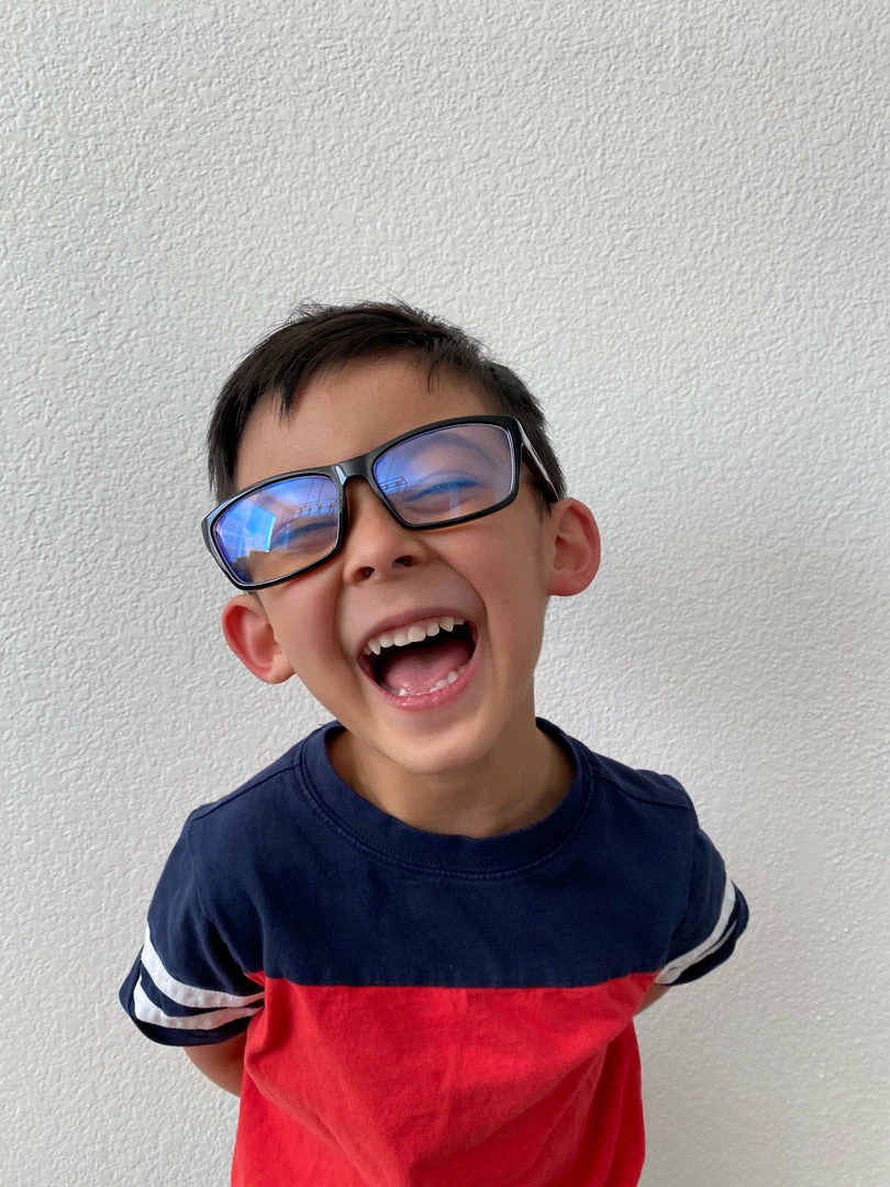 Sunstaches Best Selling Kids Blue Light Blocking Glasses Black And Green