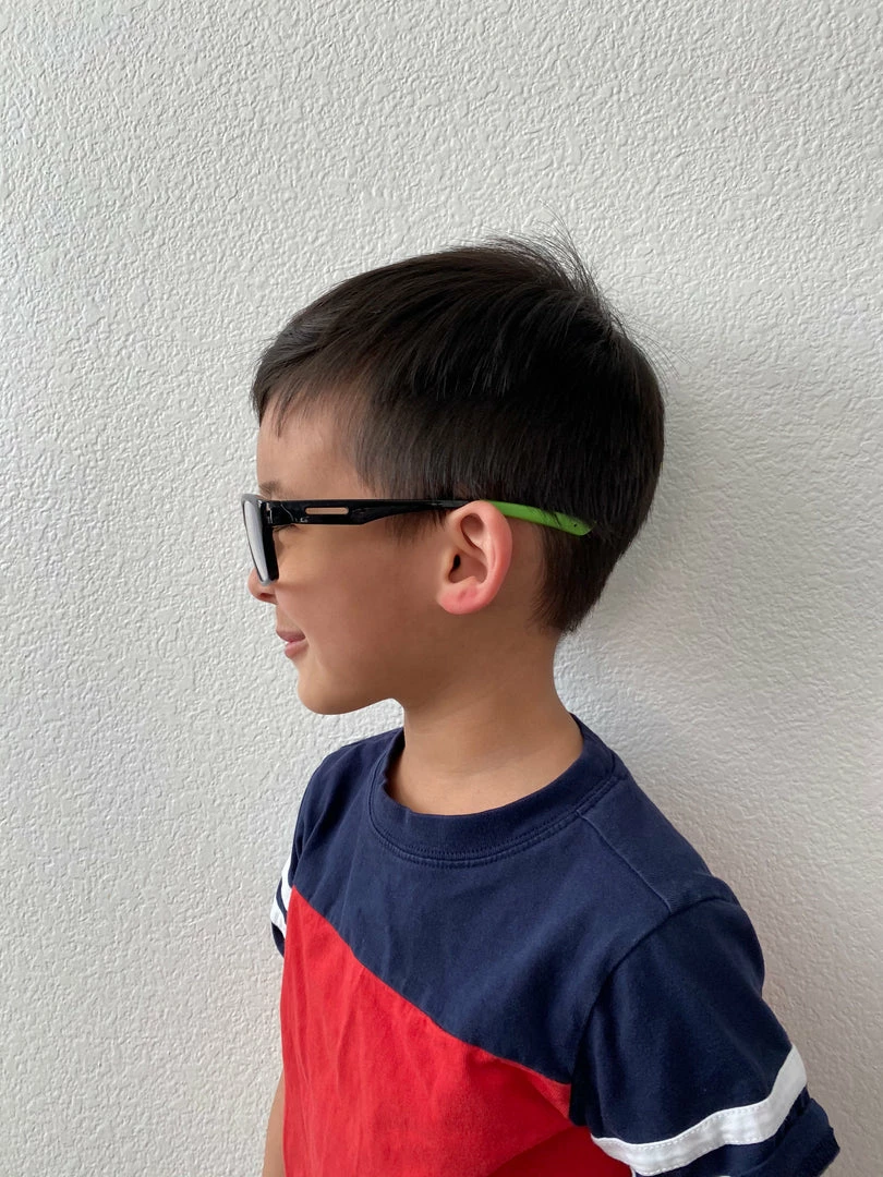 Sunstaches Best Selling Kids Blue Light Blocking Glasses Black And Green