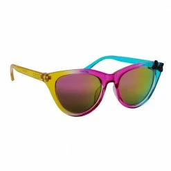 Sunstaches Minnie Mouse Yellow Pink Blue Cateye Arkaid Sunglasses