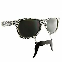 Sunstaches 10th Birthday Collection Zebra Sun-Staches