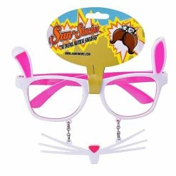 Sunstaches Bunny Rabbit Glasses With Whiskers | Sun-Staches Adult