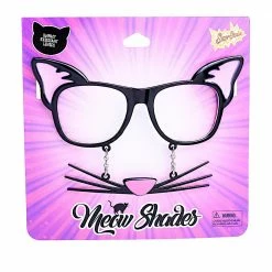 Sunstaches Adult Kitty Cat Glasses With Whiskers | Sun-Staches