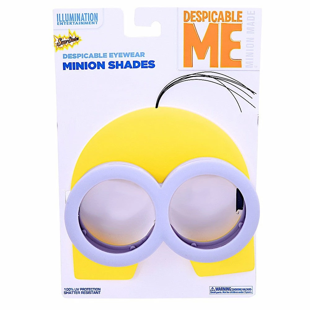 Sunstaches Adult Despicable Me: Kevin The Minion Sun-Staches®