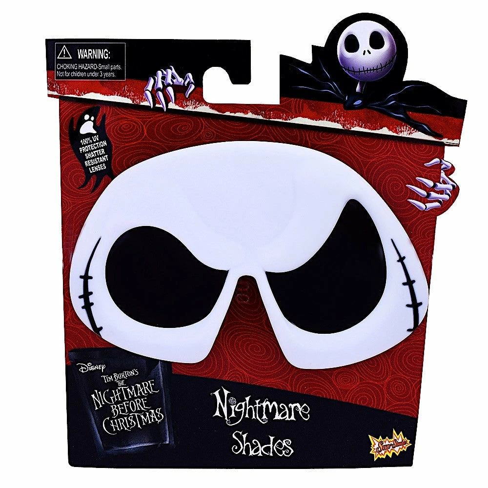 Sunstaches Adult Jack Skellington Sun-Staches®