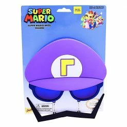Sunstaches Adult Waluigi Super Mario Bros. Sun-Staches®
