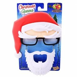 Sunstaches Adult Santa Claus Glasses With Beard | Sun-Staches