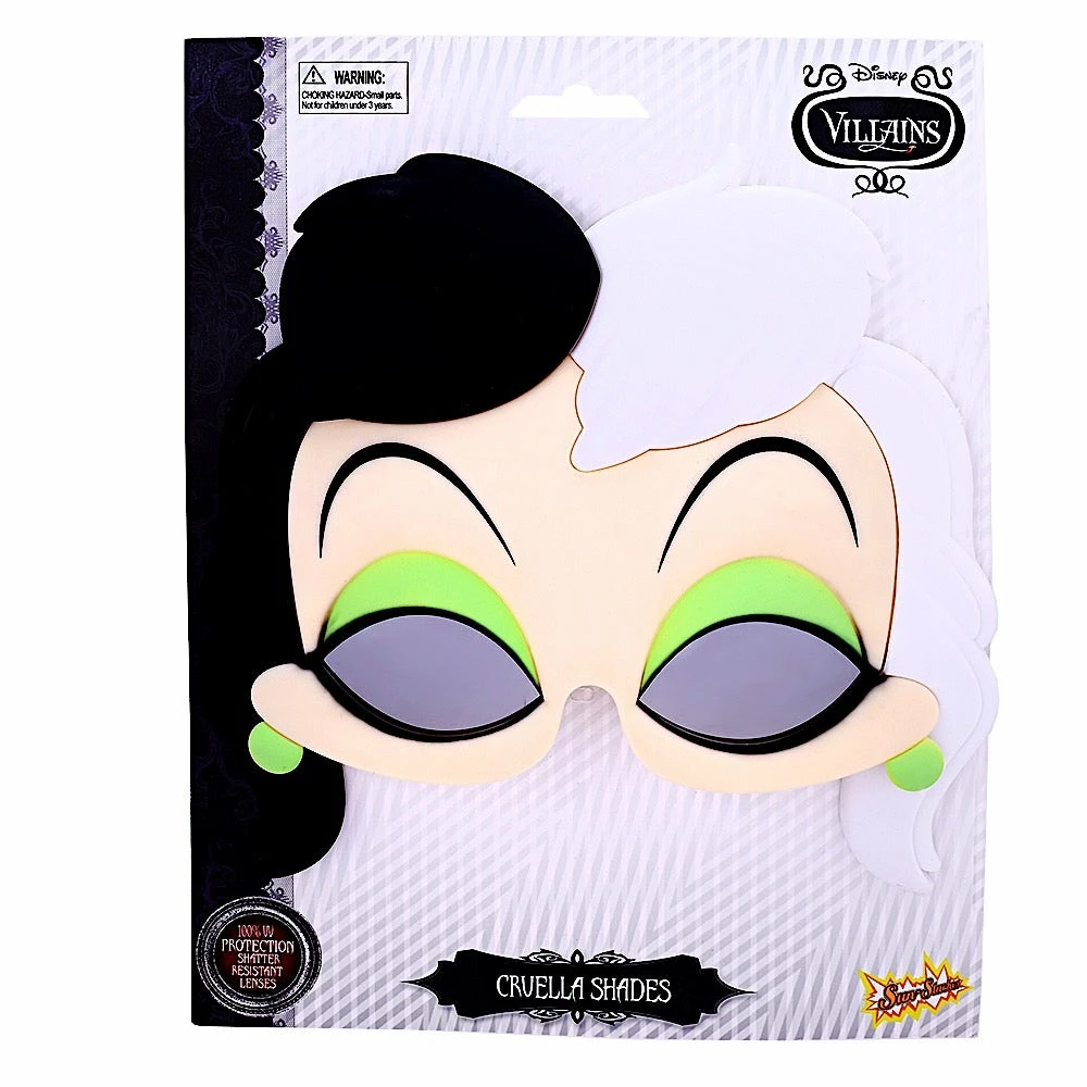 Sunstaches Cruella De Ville Sun-Staches® 101 Dalmatians