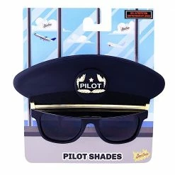 Sunstaches Adult Pilot Sunglasses | Sun-Staches