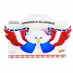 Sunstaches USA Eagle Sunglasses | Sun-Staches Adult
