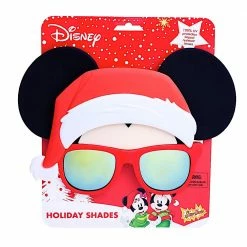 Sunstaches Adult Santa Hat Mickey Sun-Staches®