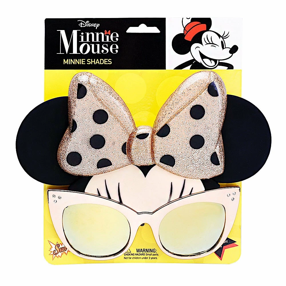 Sunstaches Minnie Mouse Rose Gold Bow Sun-Staches®